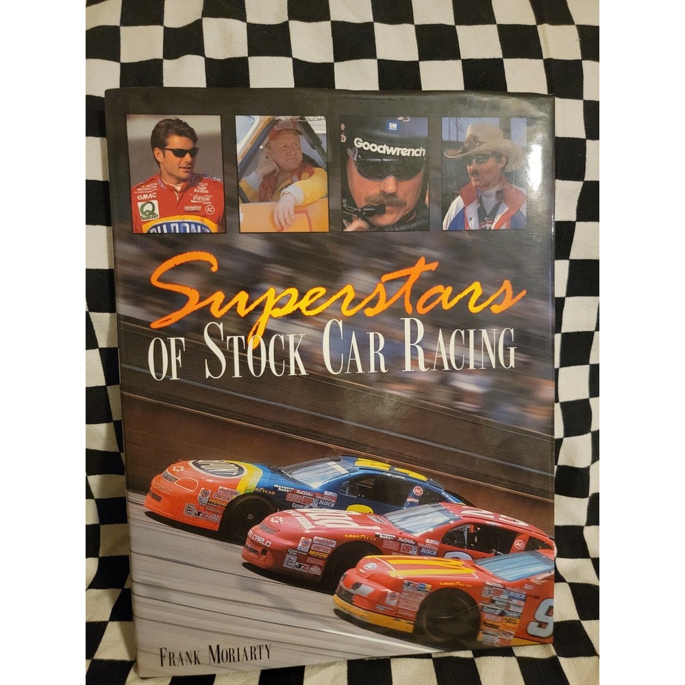 Superstars‎ of Stock Car Racing Hardcover  Dale Earnhardt Jeff...